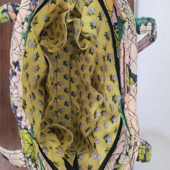 Vera Bradley Small Vera Tote Bag in "Bloom Boom" - Picture 5 of 7